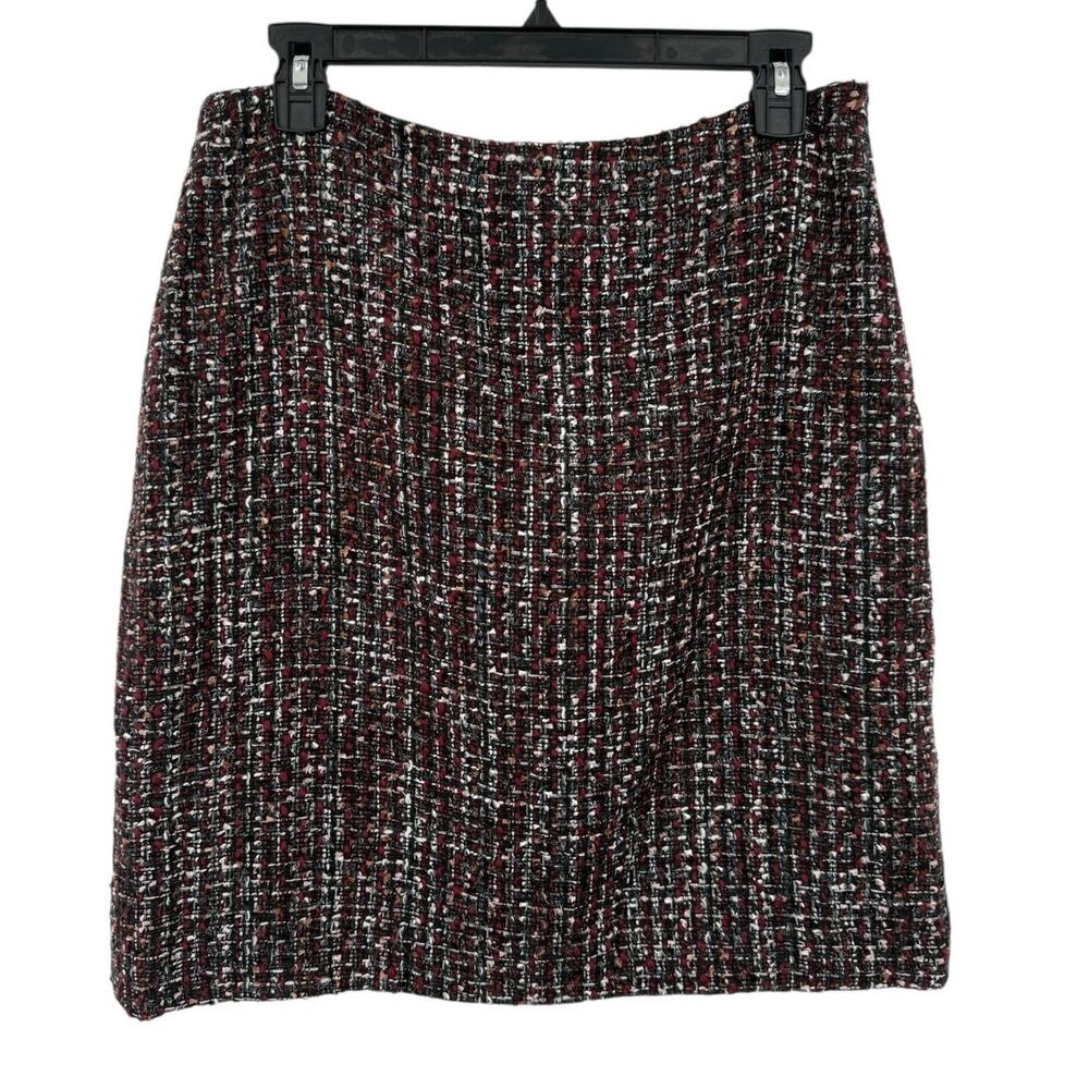 Calvin Klein skirt Tweed mini pencil size 10 - Picture 2 of 6